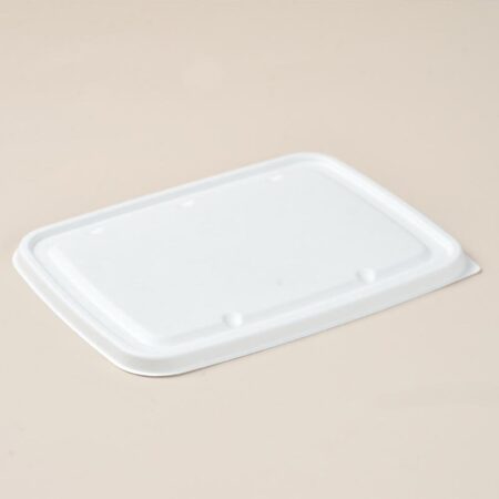 Lid for 6 Compartment Lunch Tray Square packing box series