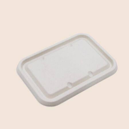 Bagasse lid for HN750ML container Oval packing box series