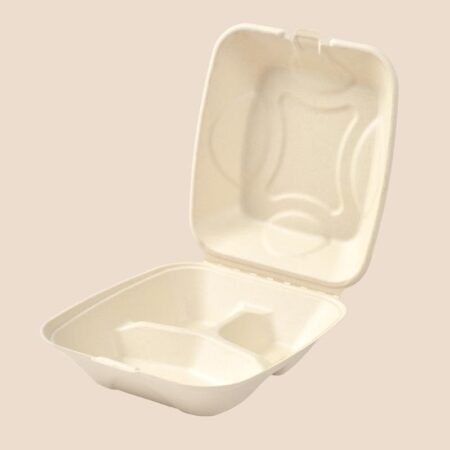 PFF 9" 3-Compartment Clamshell PFAS Free Series